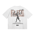 Elite Striking Club Boxer Boxy T-ShirtPODpartnerElite Striking Club110U013YB5M03387704White