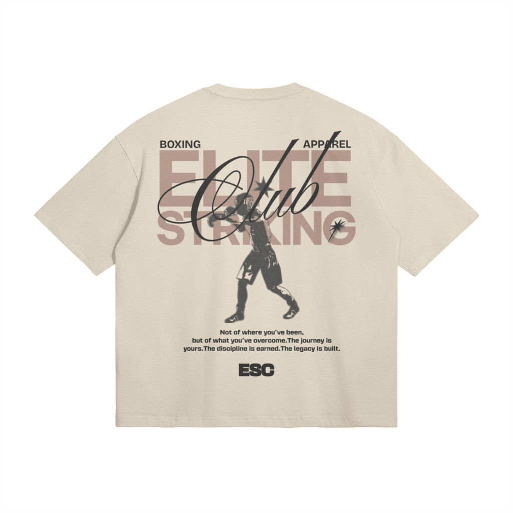 Elite Striking Club Boxer Boxy T-ShirtPODpartnerElite Striking Club110U013YBAM03387704Apricot
