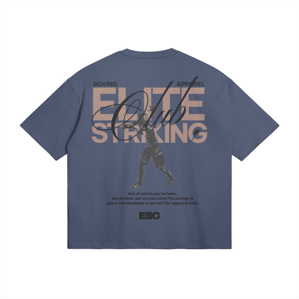 Elite Striking Club Boxer Boxy T-ShirtPODpartnerElite Striking Club110U013YBBM03387704Slate