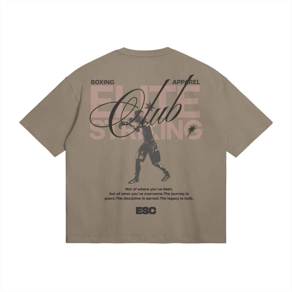 Elite Striking Club Boxer Boxy T-ShirtPODpartnerElite Striking Club110U013YB7M03387704Americano