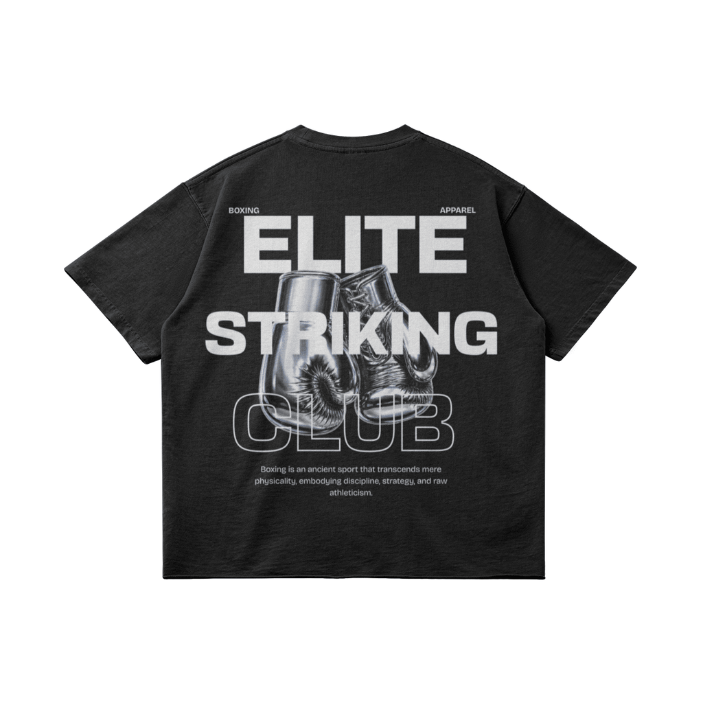 Elite Striking Club Boxing T-ShirtPODpartnerElite Striking Club110U006Y21M03369365Faded Black