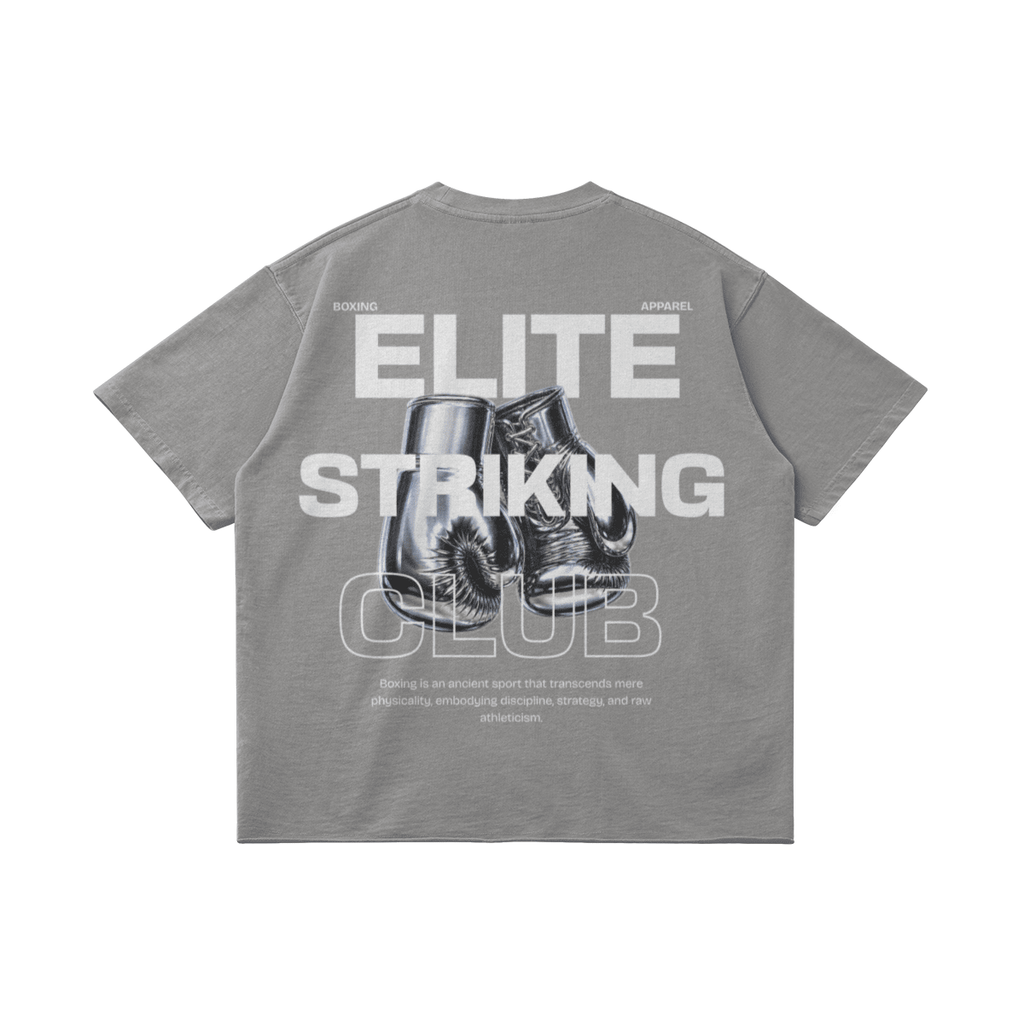 Elite Striking Club Boxing T-ShirtPODpartnerElite Striking Club110U006Y26M03369365Light Gray