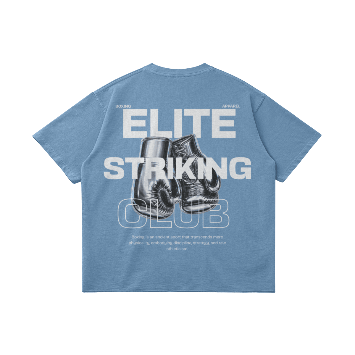 Elite Striking Club Boxing T-ShirtPODpartnerElite Striking Club110U006Y28M03369365Slate Blue