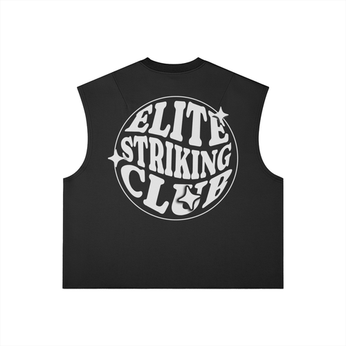 Elite Striking Club Logo SleevelessPODpartnerElite Striking Club150U005YIJM02369364Black
